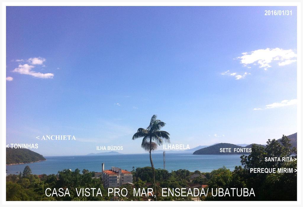 Casa Ubatuba Vista Para O Mar מראה חיצוני תמונה